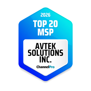 AvTek Solutions Named a ChannelPro Top 20 MSP for 2026