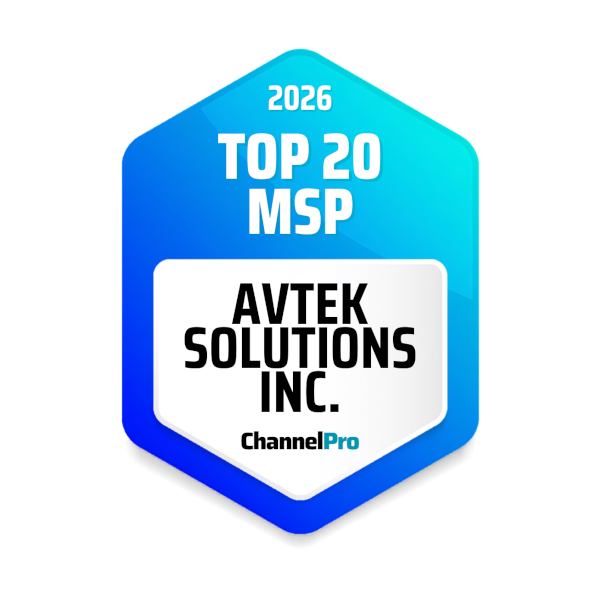 AvTek Solutions Named a ChannelPro Top 20 MSP for 2026