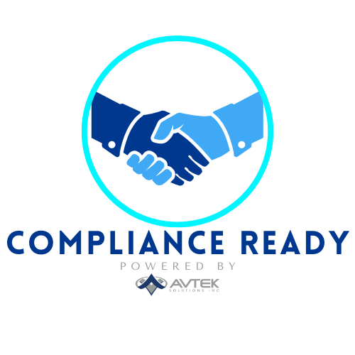 Compliance Ready Program logo, powered by AvTek Solutions